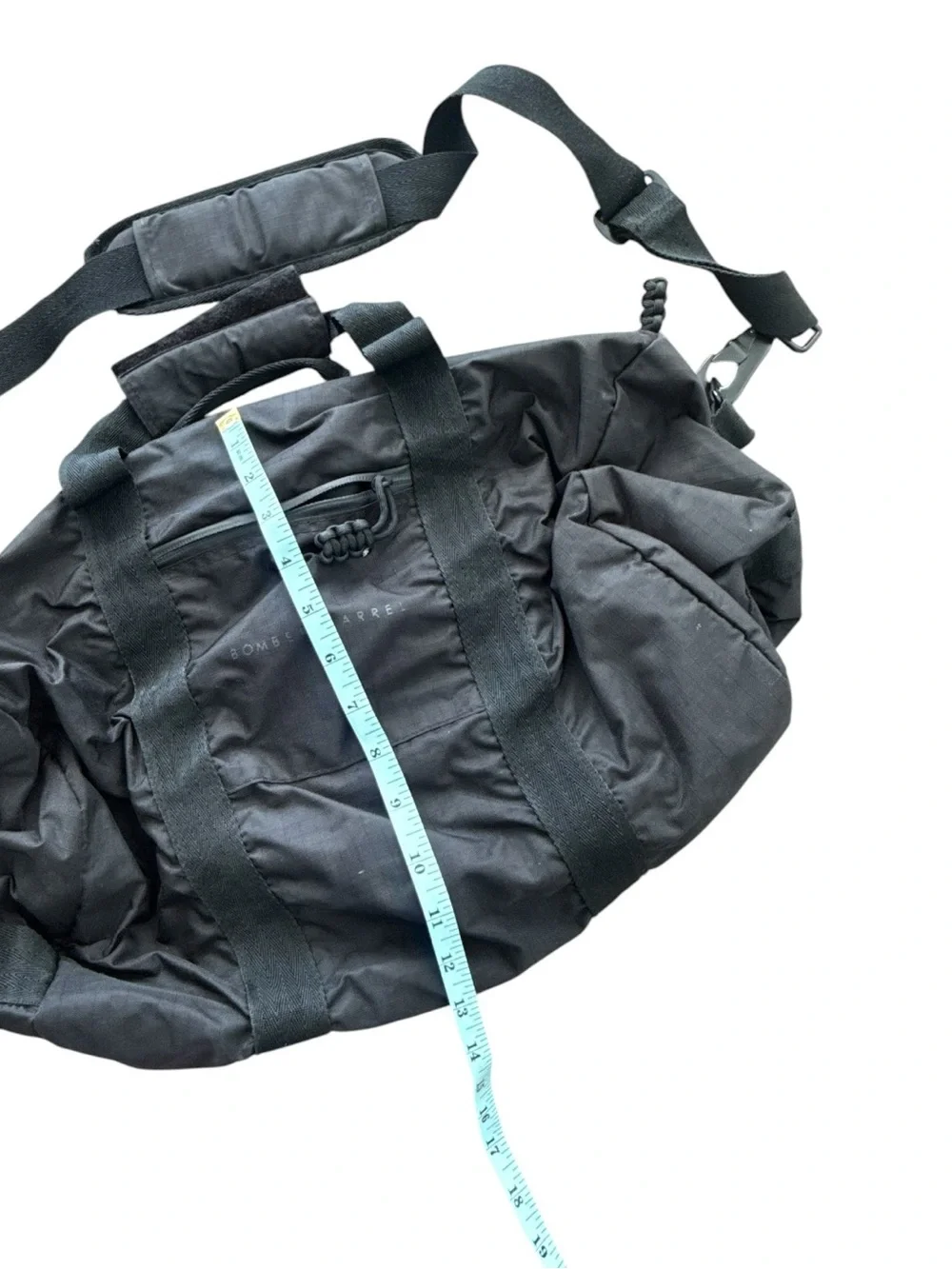 Bombas x Barre Black Men’s Duffel Bag